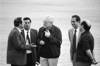 Foto del Presidente della Repubblica Francesco Cossiga per il settimanale "Epoca"
