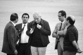 Foto del Presidente della Repubblica Francesco Cossiga per il settimanale "Epoca"