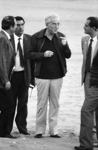 Foto del Presidente della Repubblica Francesco Cossiga per il settimanale "Epoca"