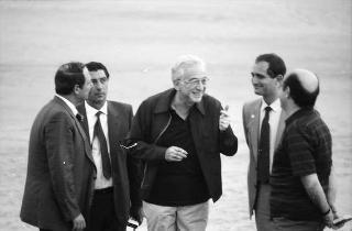 Foto del Presidente della Repubblica Francesco Cossiga per il settimanale "Epoca"