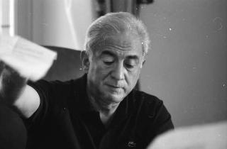 Foto del Presidente della Repubblica Francesco Cossiga per il settimanale "Epoca"