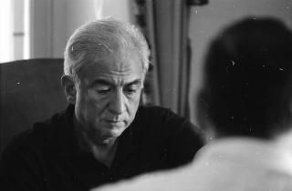 Foto del Presidente della Repubblica Francesco Cossiga per il settimanale "Epoca"