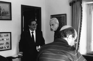 Foto del Presidente della Repubblica Francesco Cossiga per il settimanale "Epoca"