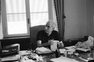 Foto del Presidente della Repubblica Francesco Cossiga per il settimanale "Epoca"