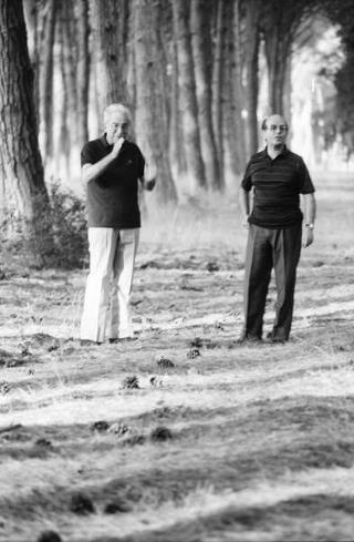Foto del Presidente della Repubblica Francesco Cossiga per il settimanale "Epoca"