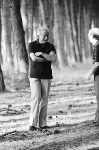 Foto del Presidente della Repubblica Francesco Cossiga per il settimanale "Epoca"