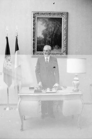 Foto del Presidente della Repubblica Francesco Cossiga per il settimanale "Epoca"