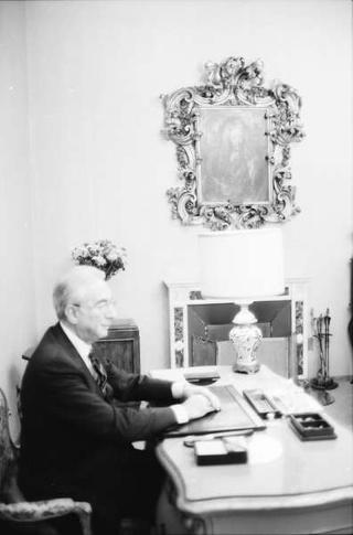 Foto del Presidente della Repubblica Francesco Cossiga per il settimanale "Epoca"