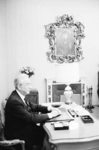 Foto del Presidente della Repubblica Francesco Cossiga per il settimanale "Epoca"