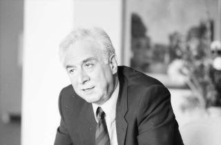 Foto del Presidente della Repubblica Francesco Cossiga per il settimanale "Epoca"