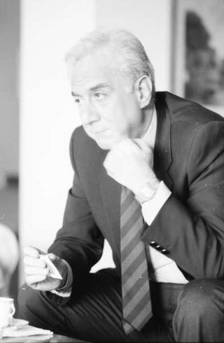 Foto del Presidente della Repubblica Francesco Cossiga per il settimanale "Epoca"