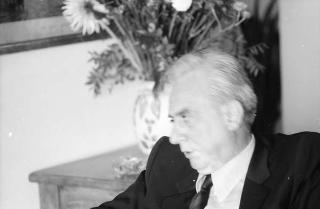Foto del Presidente della Repubblica Francesco Cossiga per il settimanale "Epoca"