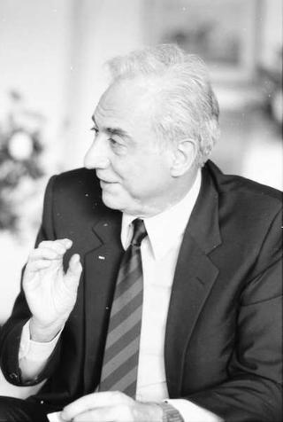 Foto del Presidente della Repubblica Francesco Cossiga per il settimanale "Epoca"