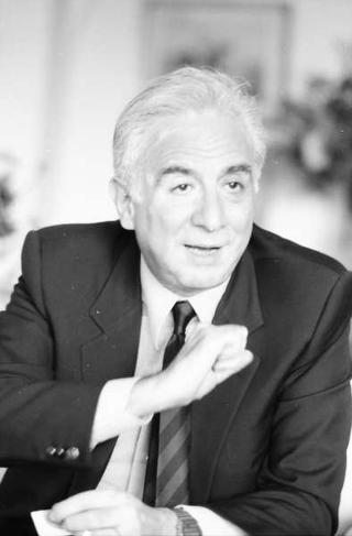Foto del Presidente della Repubblica Francesco Cossiga per il settimanale "Epoca"