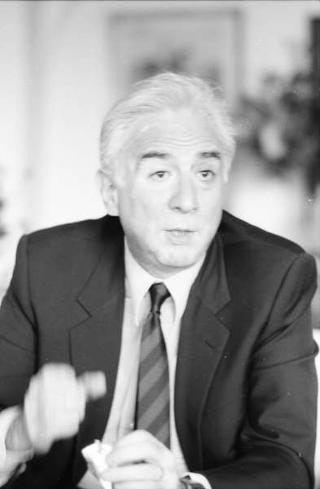 Foto del Presidente della Repubblica Francesco Cossiga per il settimanale "Epoca"