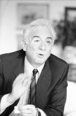 Foto del Presidente della Repubblica Francesco Cossiga per il settimanale "Epoca"