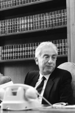 Foto del Presidente della Repubblica Francesco Cossiga per il settimanale "Epoca"