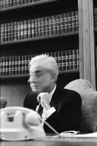 Foto del Presidente della Repubblica Francesco Cossiga per il settimanale "Epoca"