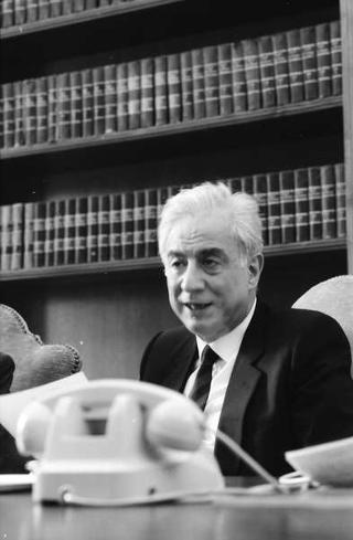Foto del Presidente della Repubblica Francesco Cossiga per il settimanale "Epoca"