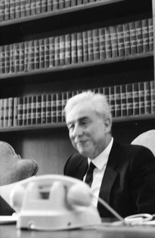 Foto del Presidente della Repubblica Francesco Cossiga per il settimanale "Epoca"