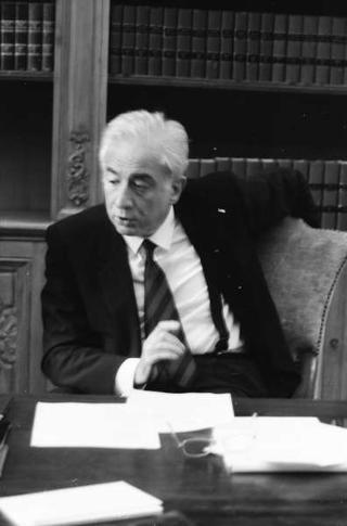 Foto del Presidente della Repubblica Francesco Cossiga per il settimanale "Epoca"