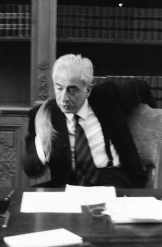 Foto del Presidente della Repubblica Francesco Cossiga per il settimanale "Epoca"