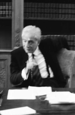 Foto del Presidente della Repubblica Francesco Cossiga per il settimanale "Epoca"
