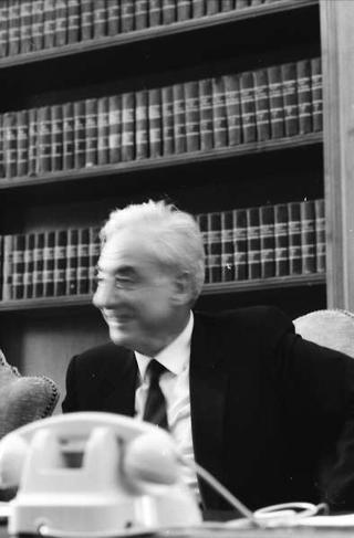 Foto del Presidente della Repubblica Francesco Cossiga per il settimanale "Epoca"