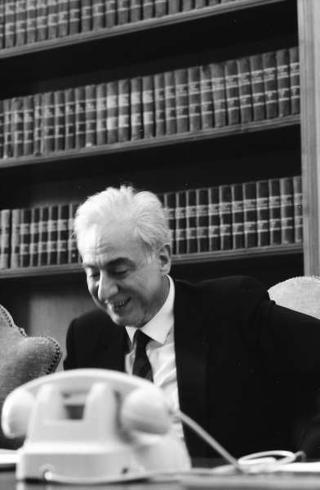 Foto del Presidente della Repubblica Francesco Cossiga per il settimanale "Epoca"