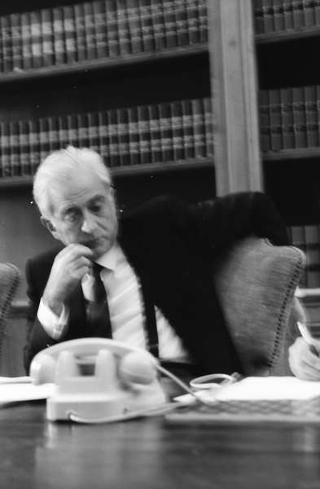 Foto del Presidente della Repubblica Francesco Cossiga per il settimanale "Epoca"