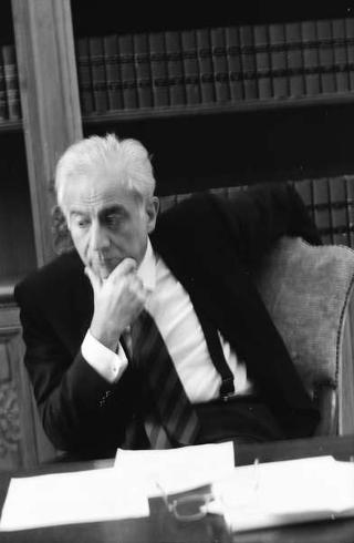 Foto del Presidente della Repubblica Francesco Cossiga per il settimanale "Epoca"