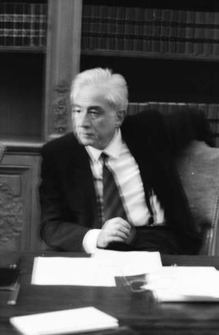 Foto del Presidente della Repubblica Francesco Cossiga per il settimanale "Epoca"