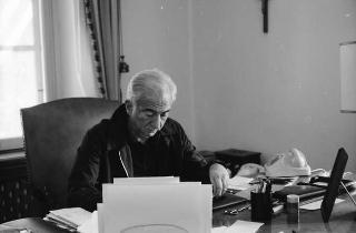 Foto del Presidente della Repubblica Francesco Cossiga per il settimanale "Epoca"