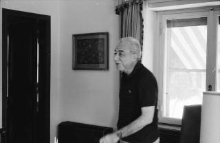 Foto del Presidente della Repubblica Francesco Cossiga per il settimanale "Epoca"