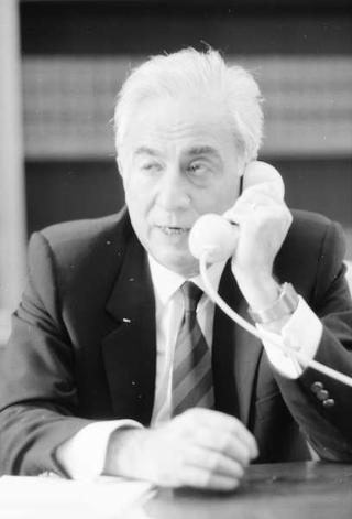 Foto del Presidente della Repubblica Francesco Cossiga per il settimanale "Epoca"