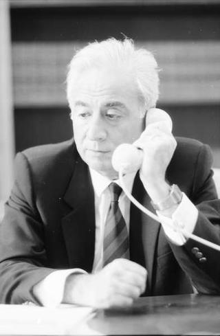 Foto del Presidente della Repubblica Francesco Cossiga per il settimanale "Epoca"