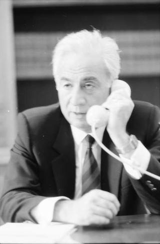 Foto del Presidente della Repubblica Francesco Cossiga per il settimanale "Epoca"