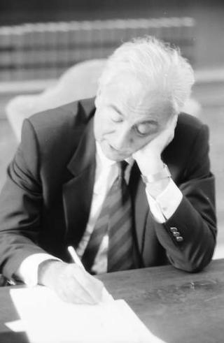 Foto del Presidente della Repubblica Francesco Cossiga per il settimanale "Epoca"
