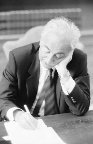 Foto del Presidente della Repubblica Francesco Cossiga per il settimanale "Epoca"