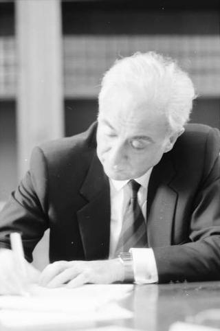 Foto del Presidente della Repubblica Francesco Cossiga per il settimanale "Epoca"