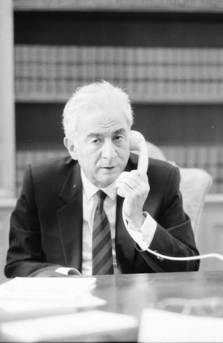 Foto del Presidente della Repubblica Francesco Cossiga per il settimanale "Epoca"