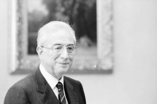 Foto del Presidente della Repubblica Francesco Cossiga per il settimanale "Epoca"