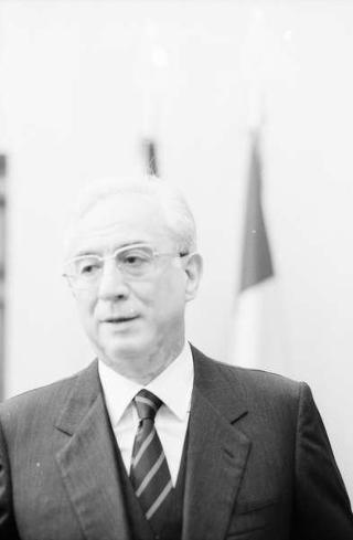 Foto del Presidente della Repubblica Francesco Cossiga per il settimanale "Epoca"
