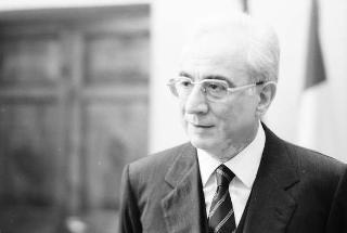 Foto del Presidente della Repubblica Francesco Cossiga per il settimanale "Epoca"