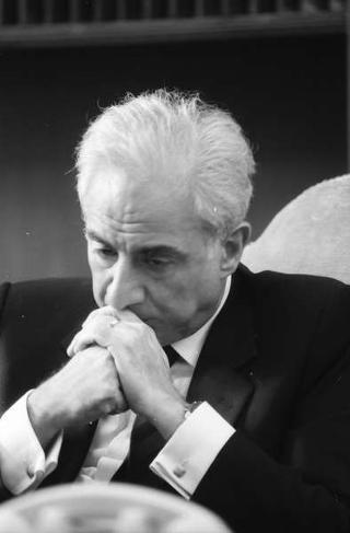 Foto del Presidente della Repubblica Francesco Cossiga per il settimanale "Epoca"