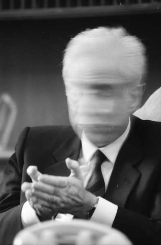 Foto del Presidente della Repubblica Francesco Cossiga per il settimanale "Epoca"