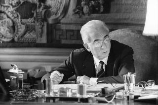 Foto del Presidente della Repubblica Francesco Cossiga per il settimanale "Epoca"