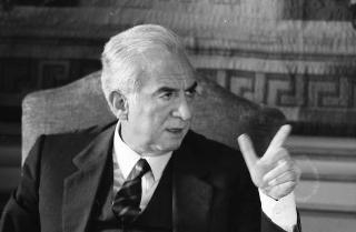 Foto del Presidente della Repubblica Francesco Cossiga per il settimanale "Epoca"