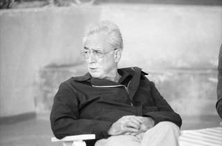 Foto del Presidente della Repubblica Francesco Cossiga per il settimanale "Epoca"