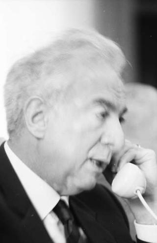 Foto del Presidente della Repubblica Francesco Cossiga per il settimanale "Epoca"